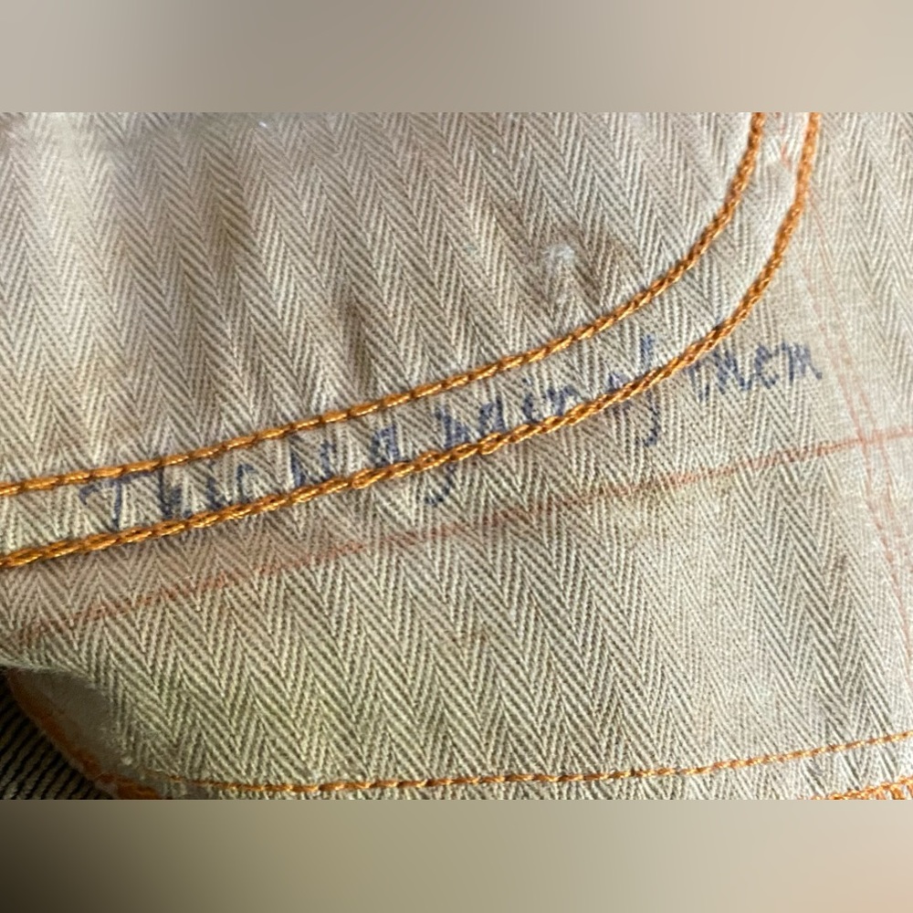 Levi’s Vintage 60’s Ruler Low Slim Straight Leg Jean (Capital E) Size 30 - Picture 4 of 14